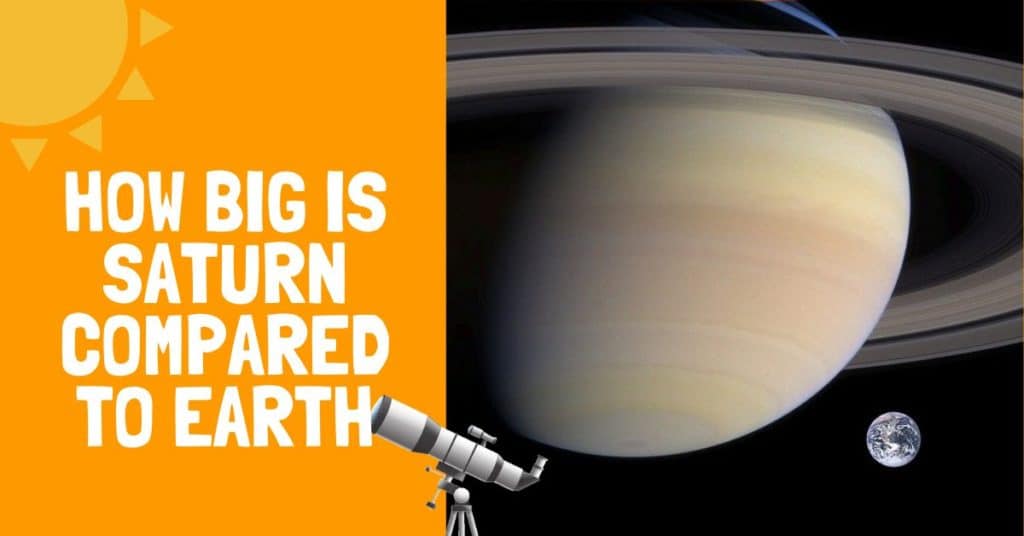 How Big Is Saturn Compared to Earth